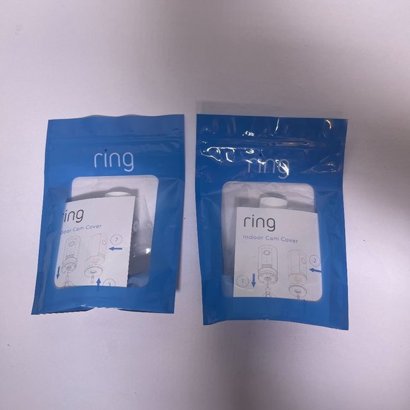 Ring Other - 2 RING Indoor Cam Cover Security Camera Privacy Cover lot of two- White NEW